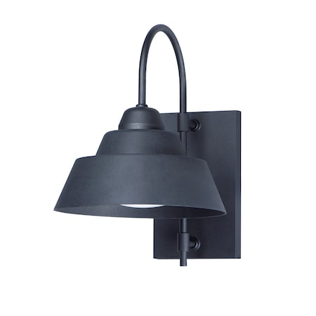 Maxim Lighting Shoreline 1-Light 10.75" Wide Black Outdoor Wall Sconce 10104BK